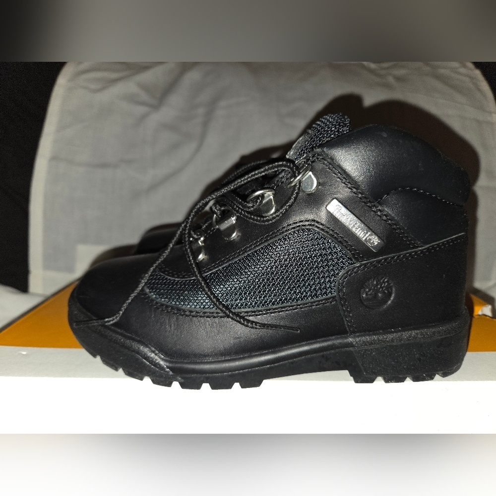 Timberland Field Boots L/F Mid Boot Black Full Grain Leather 2Y (M/M)